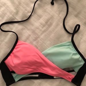 Victoria Secret Pink criss cross bathing suit top